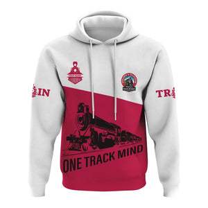 Railspirit Custom Name Durango And Silverton Narrow Gauge Railroad Hoodie One Track Mind Printed Zip Hoodie