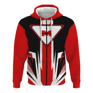 Railspirit Monongahela Railroad Hoodie Bold Graphic Style All Over Printed Zip Up Hoodie