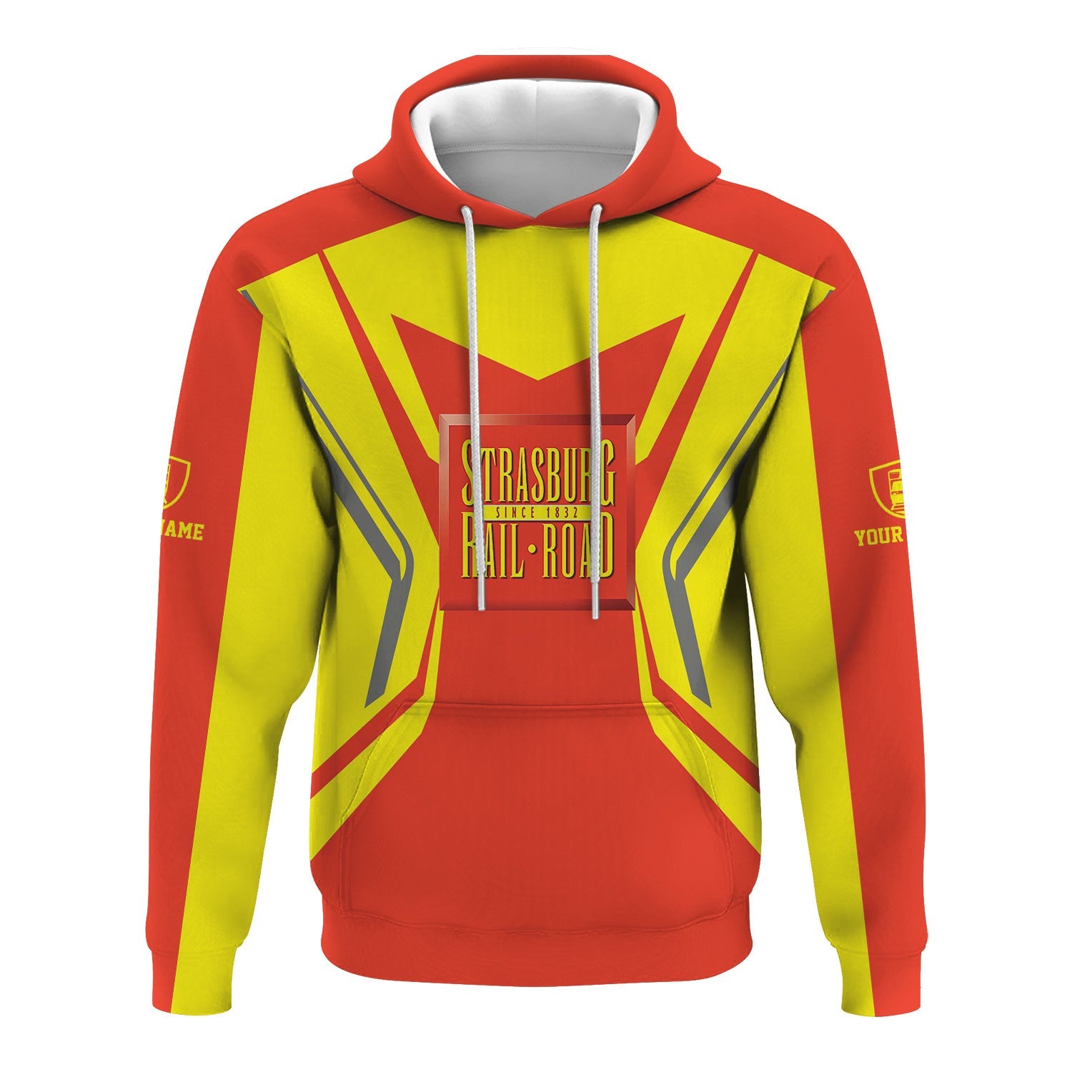 Railspirit Personalized Strasburg Railroad Hoodie Unique Style with Custom Job Train Zip Up Hoodie