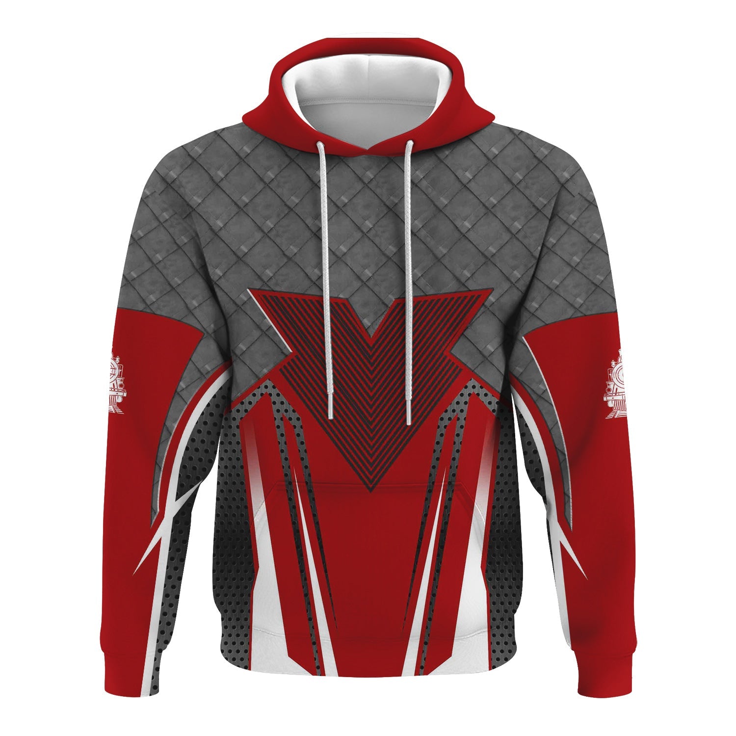 Railspirit Personalized Monon Railroad Hoodie Rugged Steel Vibes Train Zip Up Hoodie All Over Print