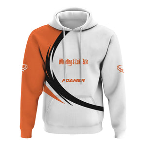 Railspirit Personalized Wheeling And Lake Erie Railroad Hoodie Unique Graphic Style Zip Up Hoodie For Train Enthusiasts