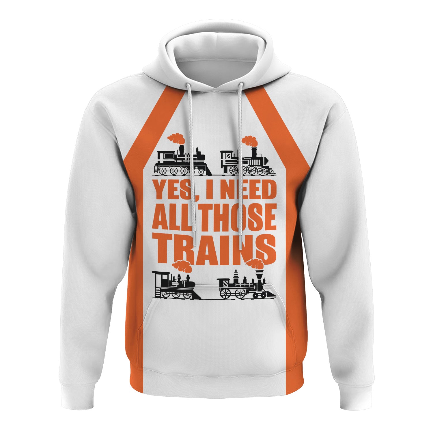 Railspirit Custom Name Wheeling And Lake Erie Railroad Hoodie Yes I Need All Those Train Printed Zip Hoodie