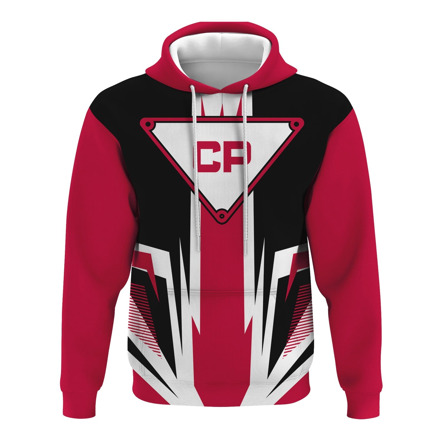 Railspirit Canadian Pacific Railroad Hoodie Bold Graphic Style All Over Printed Zip Up Hoodie