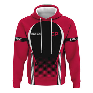 Railspirit Personalized Canadian Pacific Railroad Hoodie Stress Is Caused By Not Having Enough Trains  Zip Up Hoodie