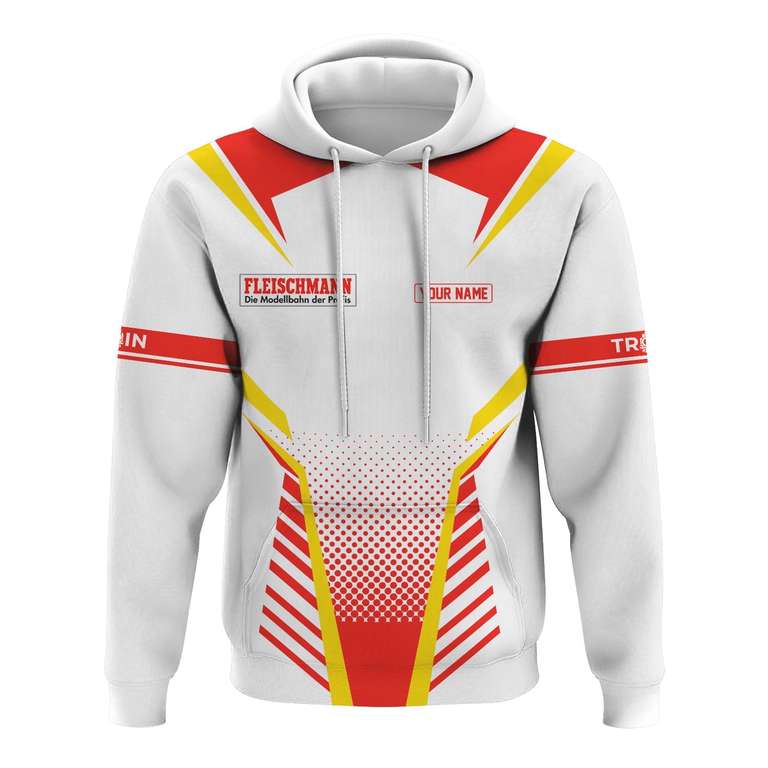 Railspirit Personalized Fleischmann And Western Railroad Hoodie Unisex Train Zip Hoodie All Over Print