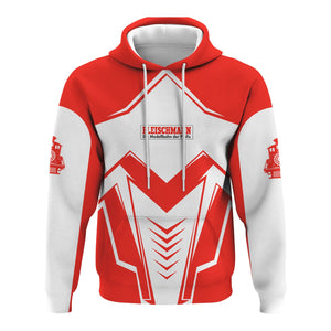 Railspirit Personalized Fleischmann And Western Railroad Hoodie Railway Trainspotter Style Zip Up Hoodie Gift Idea For Foamers