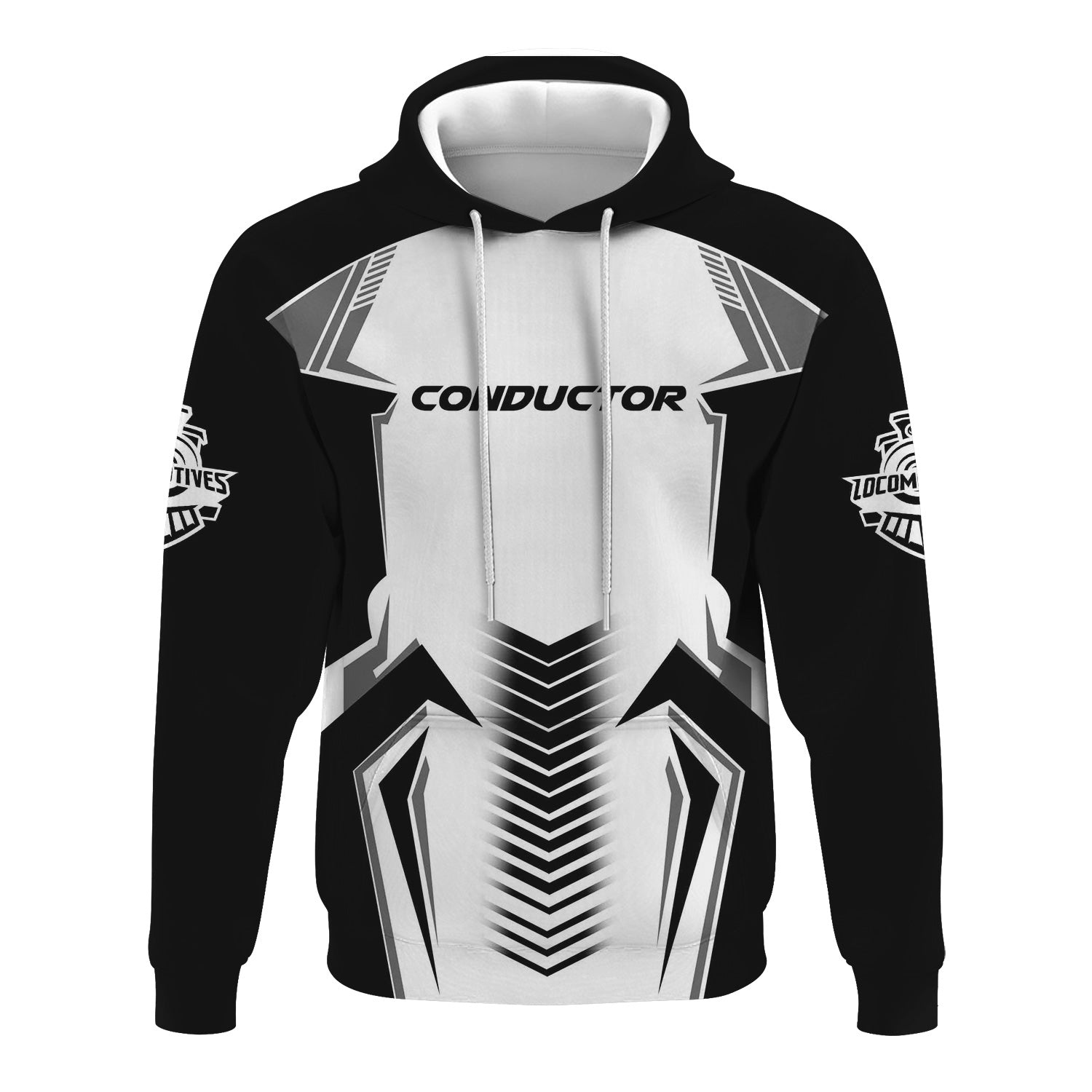 Railspirit Personalized Norfolk Southern Railway Hoodie Standout Style with Custom Position Train Zip Up Hoodie