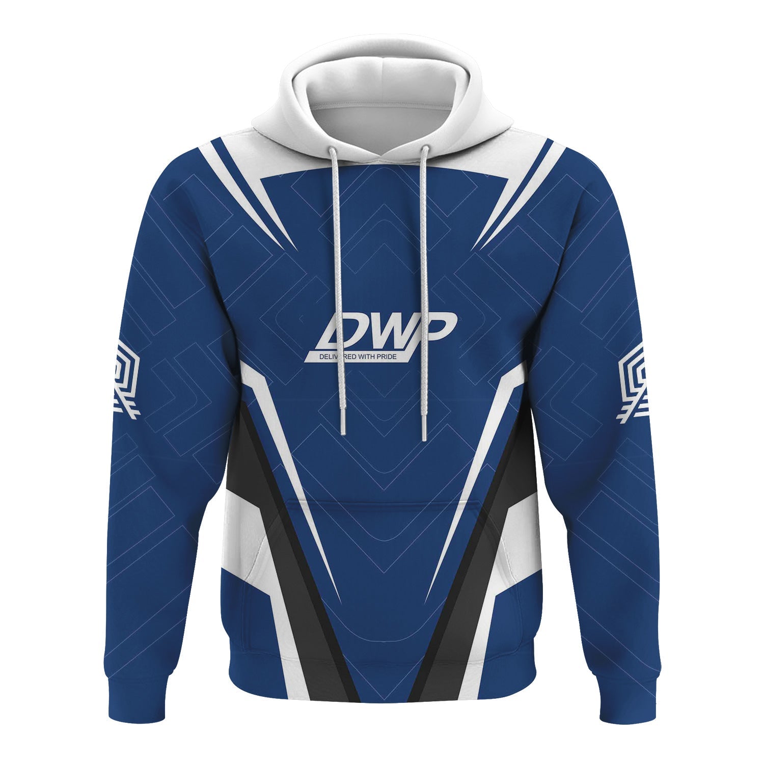 Railspirit Personalized Duluth, Winnipeg and Pacific Railway Hoodie Railway Inspired Apparel Train Zip Up Hoodie For Train Lovers