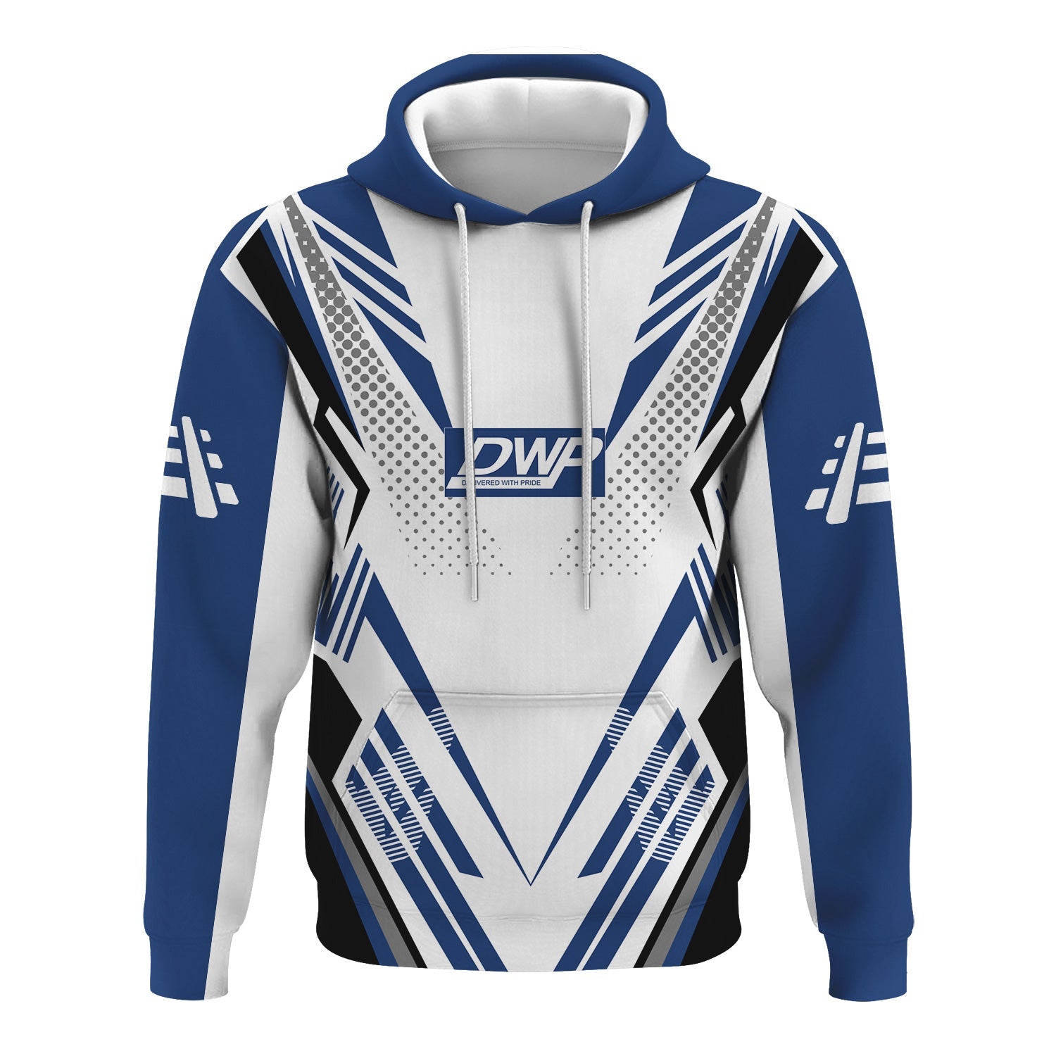 Railspirit Personalized Duluth, Winnipeg and Pacific Railway Hoodie Railroad Tribute Design Train Zip Up Hoodie for Train Lovers