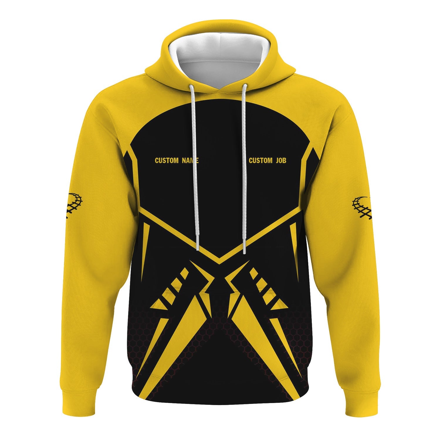 Railspirit Personalized Central of Georgia Railway Hoodie Vibriant Style with Custom Position Train Zip Up Hoodie