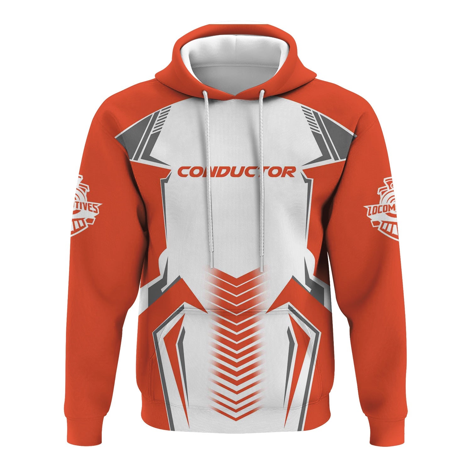 Railspirit Personalized Texas and Pacific Railway Hoodie Standout Style with Custom Position Train Zip Up Hoodie