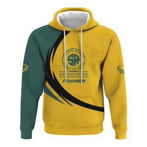 Railspirit Personalized Southern Railway U.S Hoodie Unique Graphic Style SOU Zip Up Hoodie For Train Enthusiasts