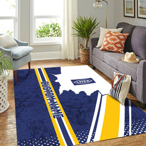 Railspirit Personalized London and North Eastern Railway Area Rug Vintage All Over Printed Rug