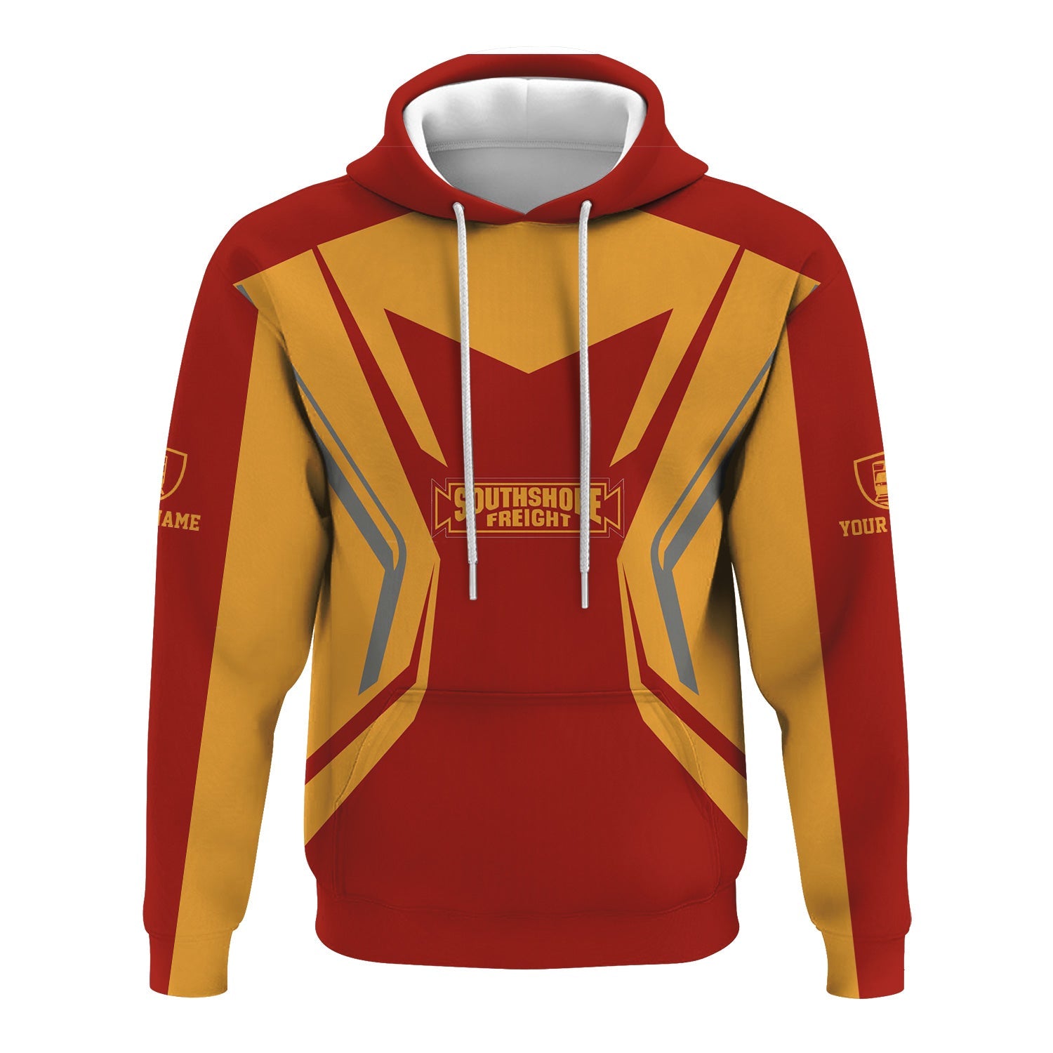 Railspirit Personalized Chicago South Shore and South Bend Railroad Hoodie Unique Style with Custom Job Train Zip Up Hoodie