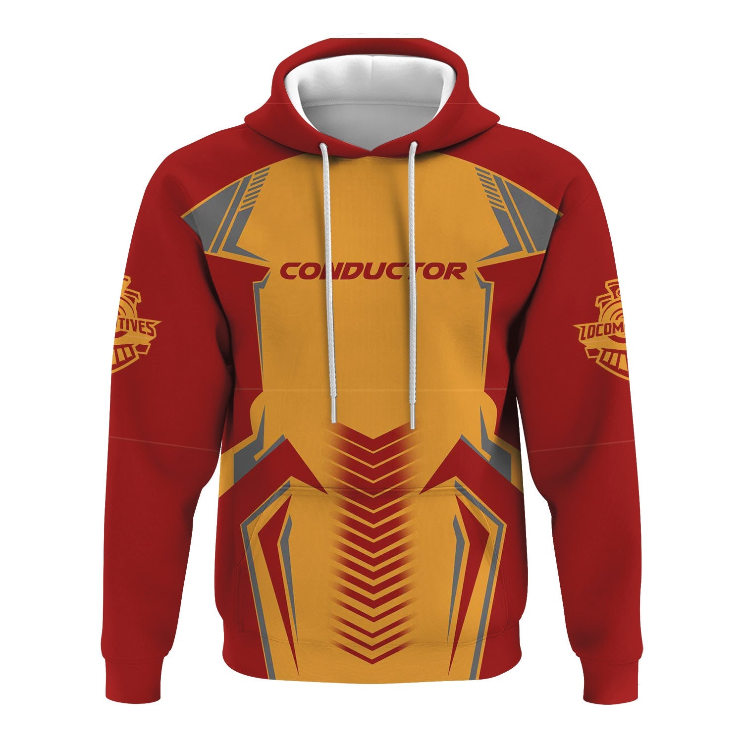 Railspirit Personalized Chicago South Shore and South Bend Railroad Hoodie Standout Style with Custom Position Train Zip Up Hoodie