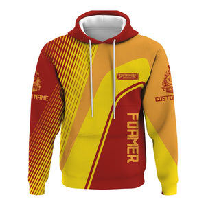 Railspirit Personalized Chicago South Shore and South Bend Railroad Hoodie Vibrant Striking Style Zip Up Hoodie For Rail Enthusiasts