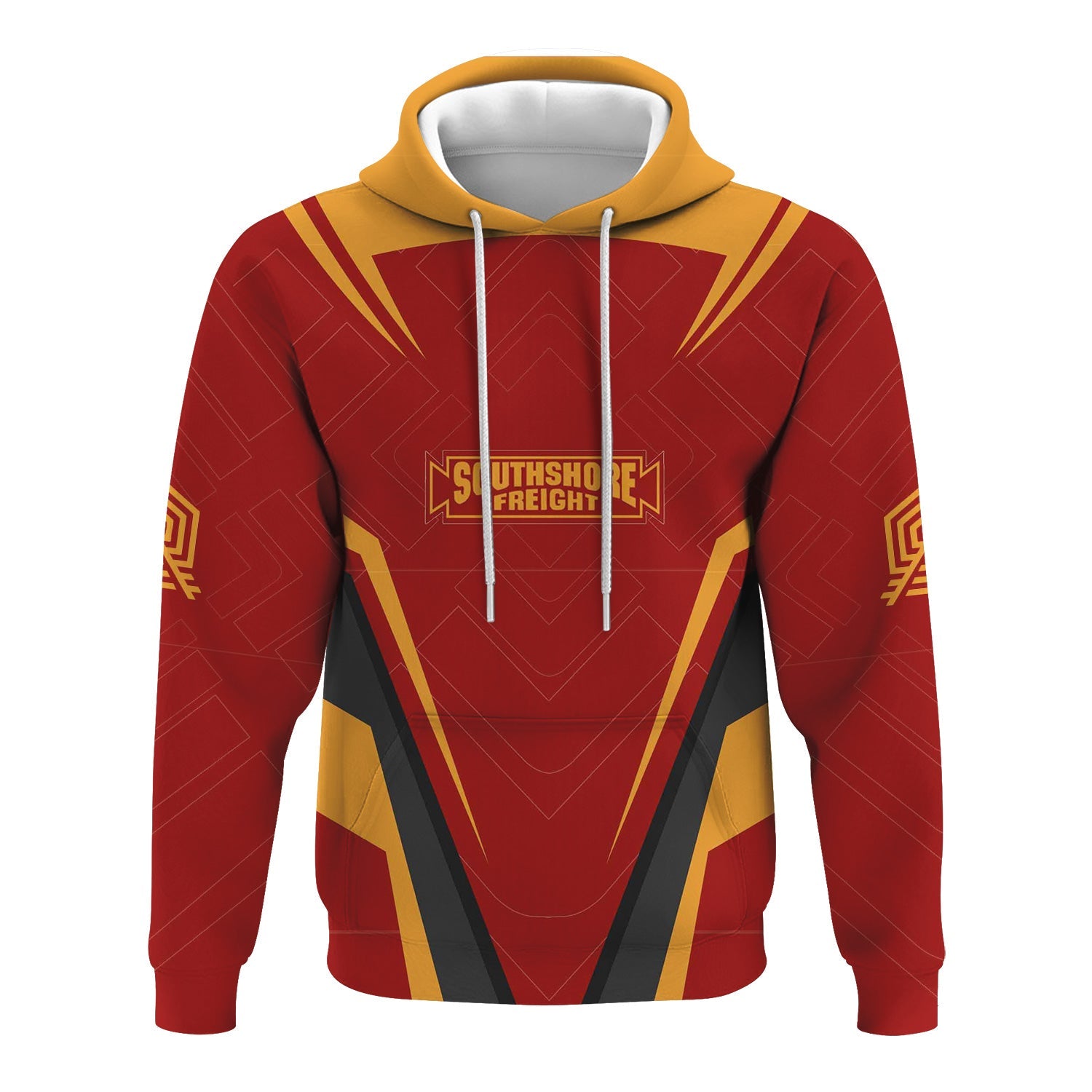 Railspirit Personalized Chicago South Shore and South Bend Railroad Hoodie Railway Inspired Apparel Train Zip Up Hoodie For Train Lovers