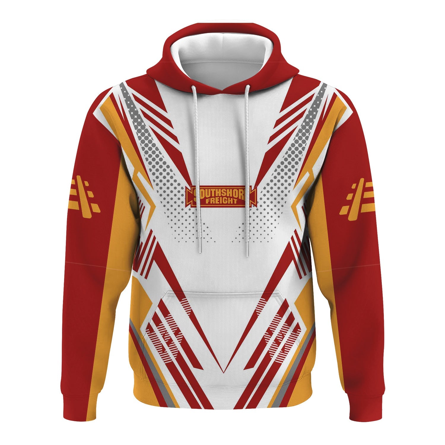 Railspirit Personalized Chicago South Shore and South Bend Railroad Hoodie Railroad Tribute Design Train Zip Up Hoodie for Train Lovers