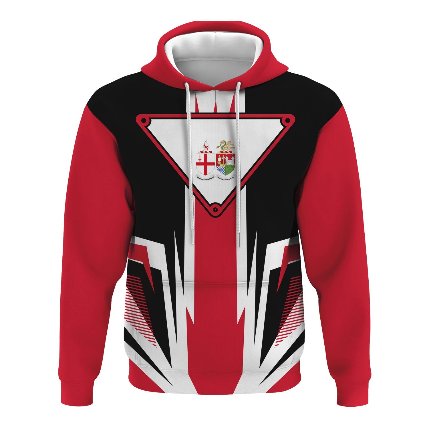 Railspirit Great Western Railway Hoodie Bold Graphic Style All Over Printed Zip Up Hoodie