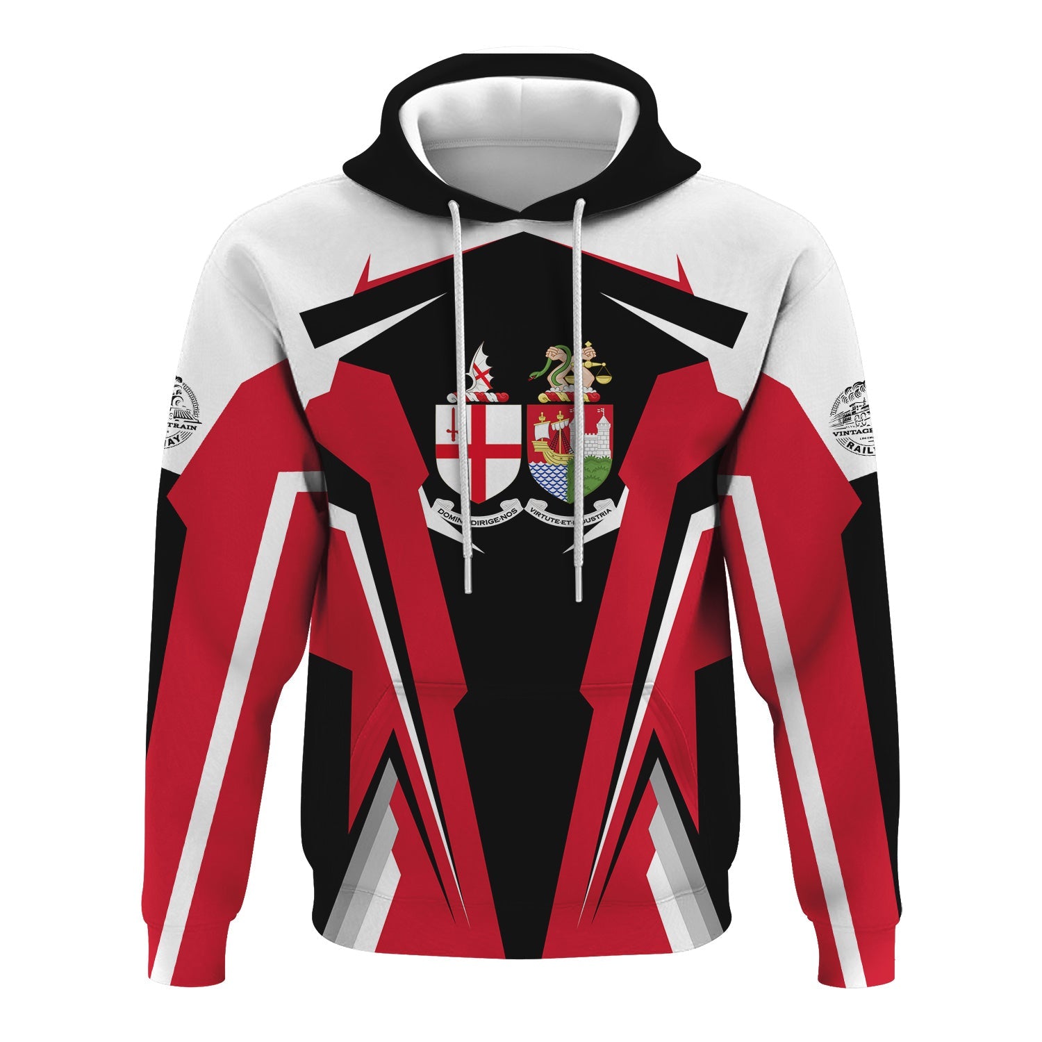 Railspirit Personalized Great Western Railway Hoodie Strong Line Style Train Hoodie Gift Idea For Train Lover