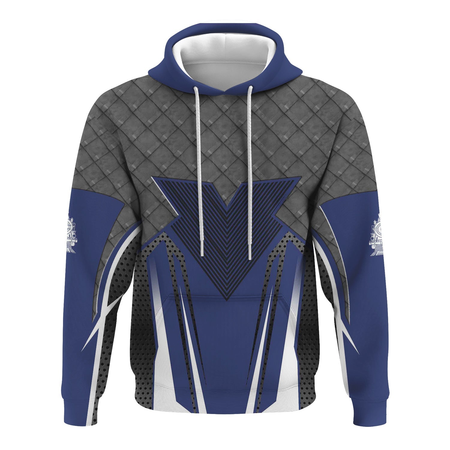 Railspirit Personalized London and North Eastern Railway Hoodie Rugged Steel Vibes Train Zip Up Hoodie All Over Print