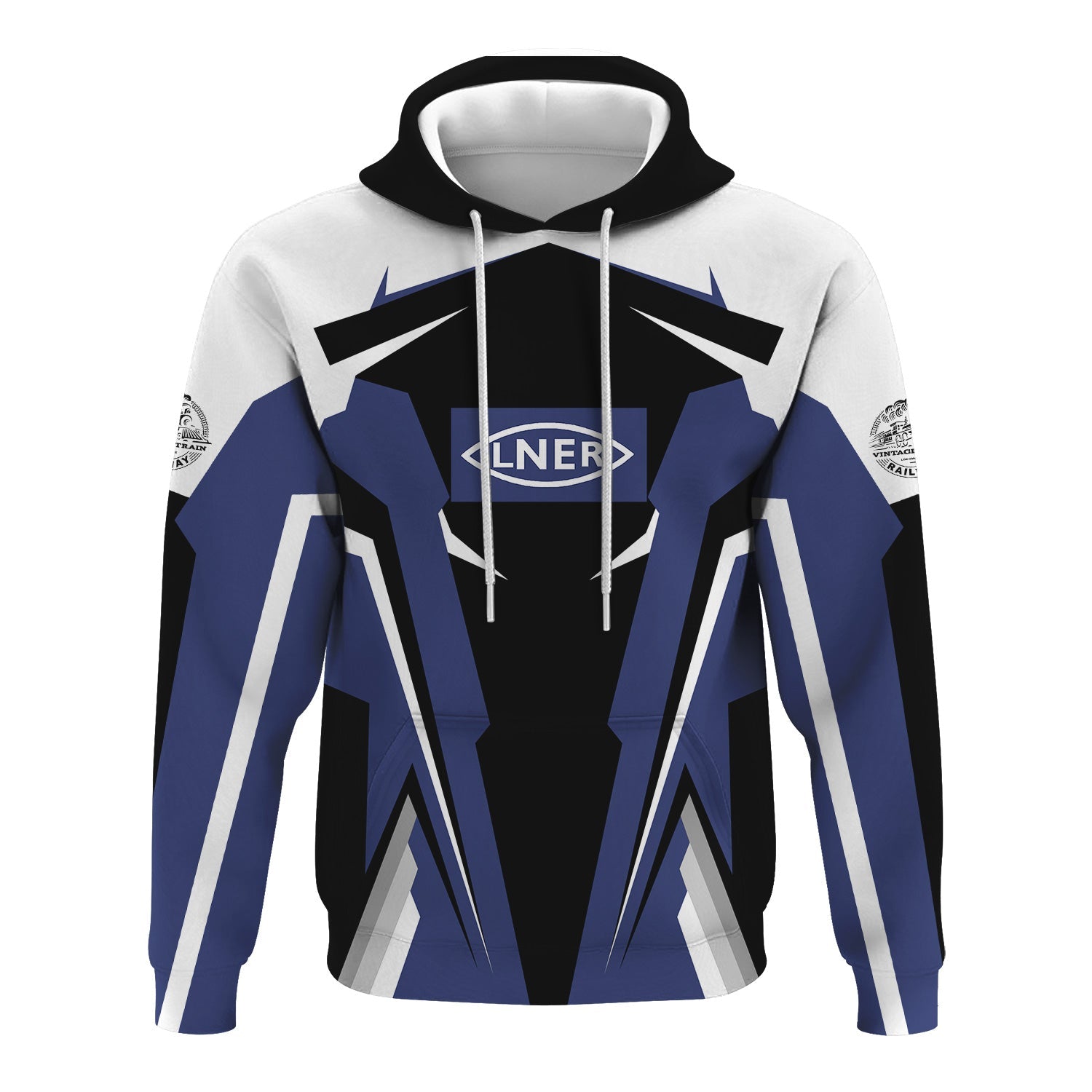 Railspirit Personalized London and North Eastern Railway Hoodie Strong Line Style Train Hoodie Gift Idea For Train Lover