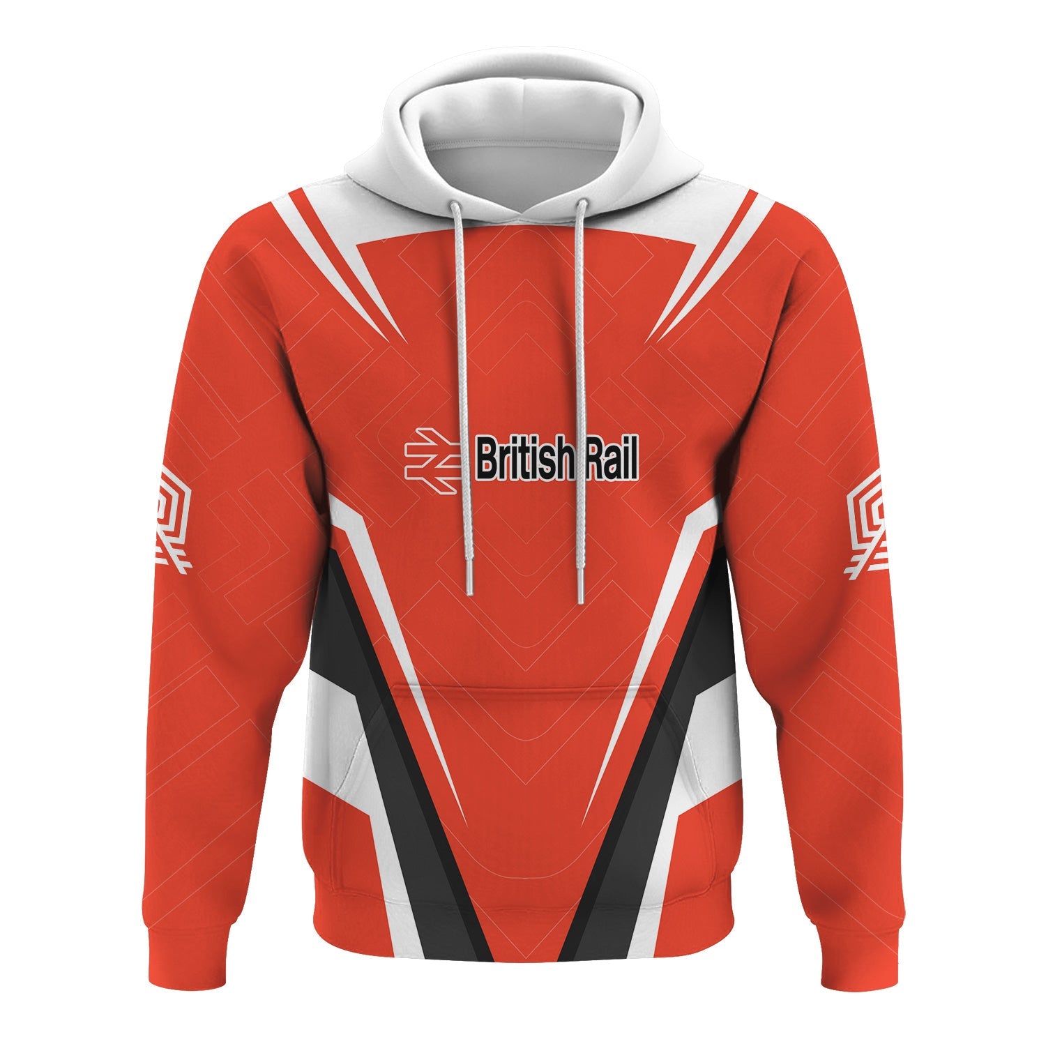 Railspirit Personalized British Railway Hoodie Railway Inspired Apparel Train Zip Up Hoodie For Train Lovers