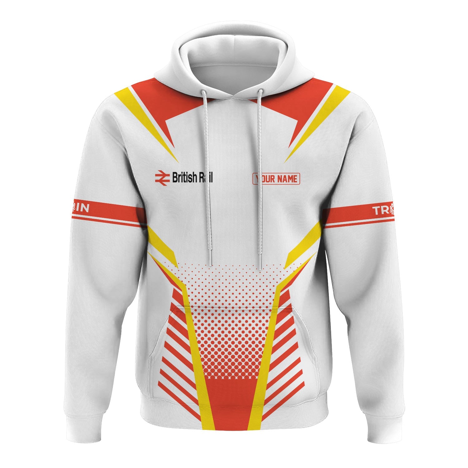 Railspirit Personalized British Railway Hoodie Unisex Train Zip Hoodie All Over Print