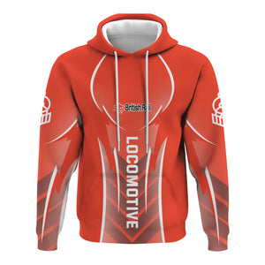 Railspirit Personalized British Railway Hoodie Striking Line Style Train Zip Up Hoodie For Locomotive Lovers