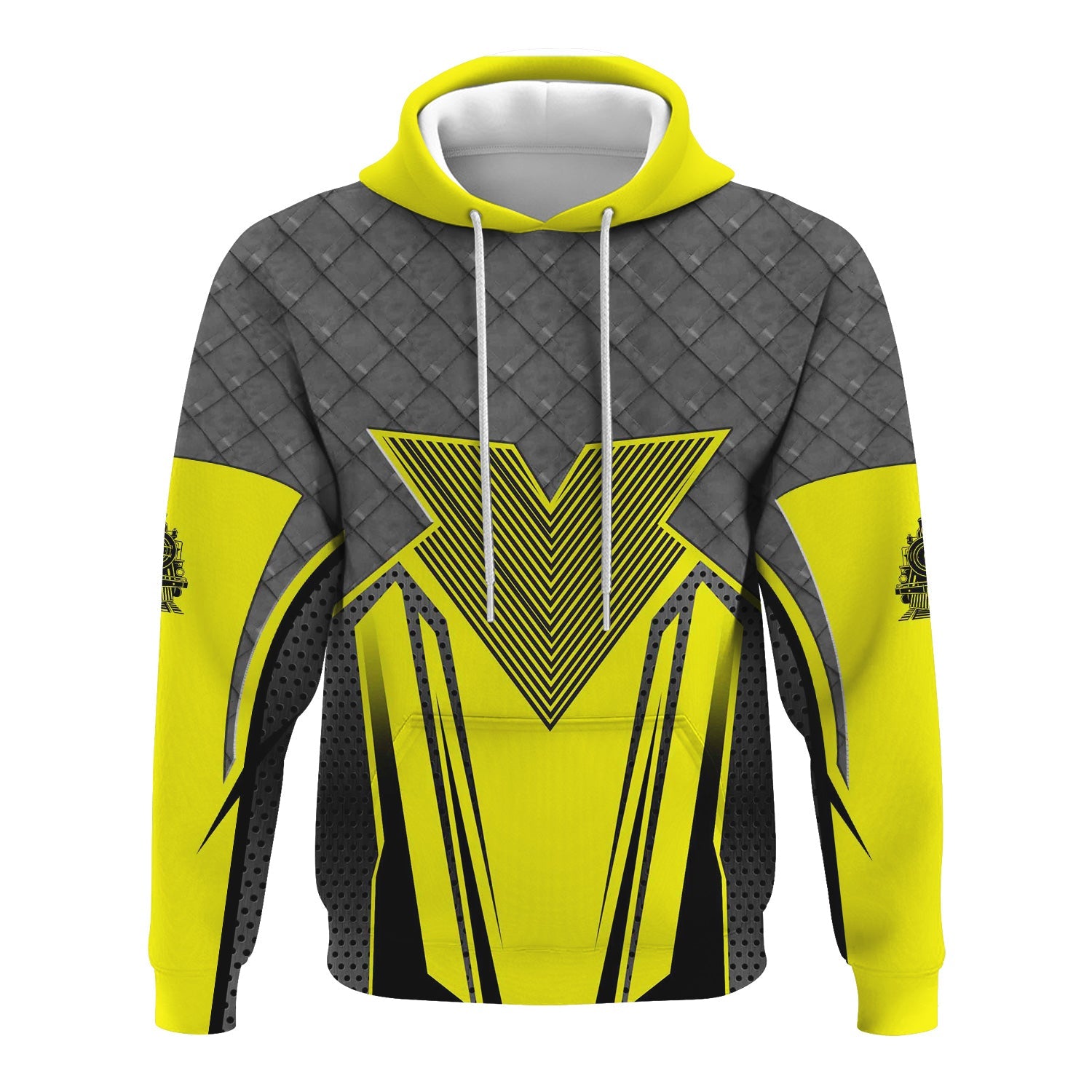 Railspirit Personalized Iowa Interstate Railroad Hoodie Rugged Steel Vibes IAIS Train Zip Up Hoodie All Over Print