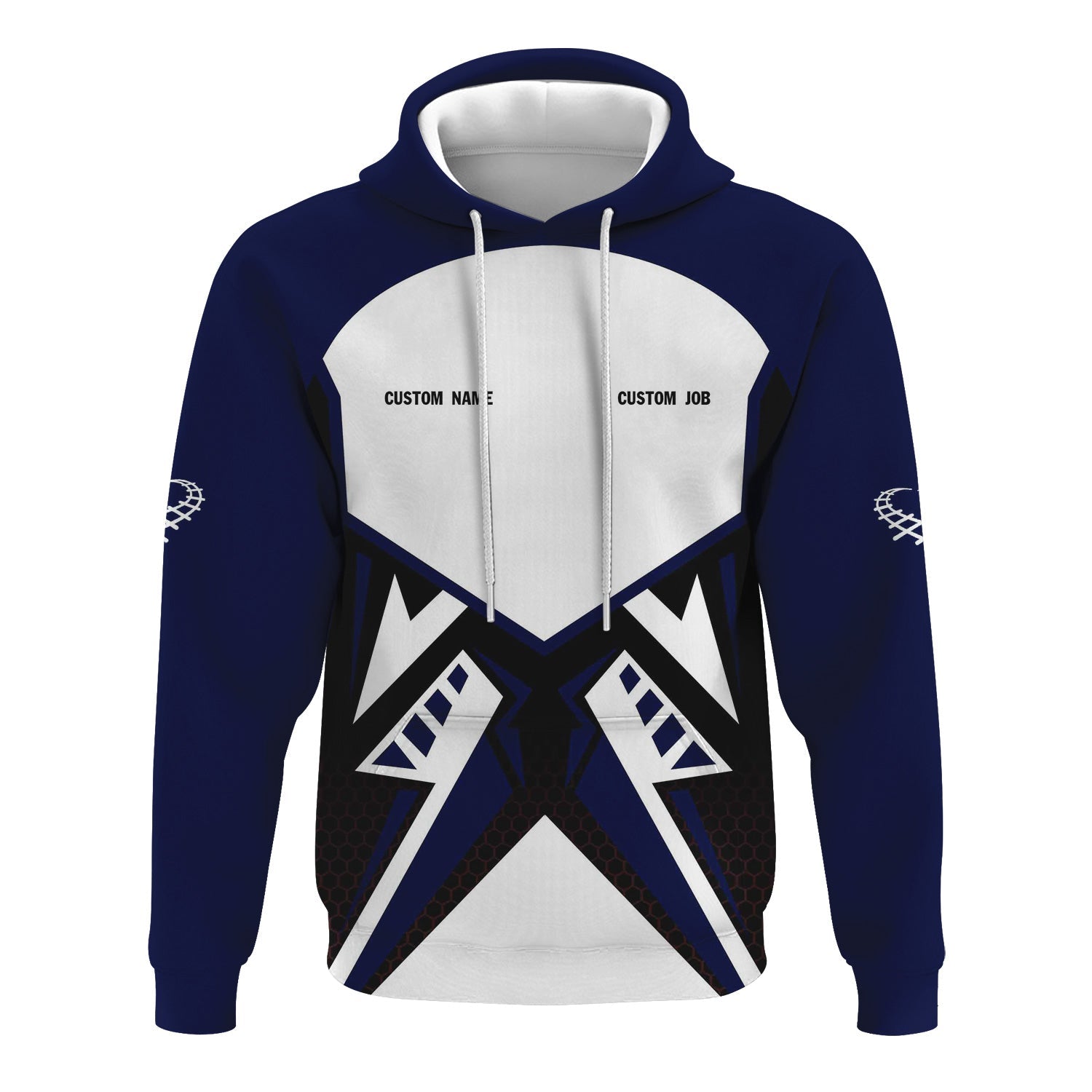Railspirit Personalized Jersey Central Railroad Hoodie Vibriant Style with Custom Position CNJ Train Zip Up Hoodie