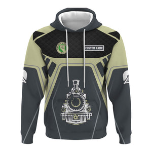 Railspirit Personalized Virginia & Truckee Railroad Hoodie Steam Locomotive Engine Graphic Train Zip Up Hoodie All Over Print