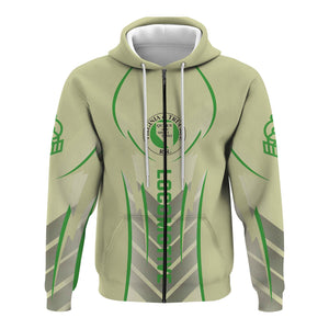 Railspirit Personalized Virginia & Truckee Railroad Hoodie Striking Line Style Train Zip Up Hoodie For Locomotive Lovers