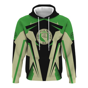 Railspirit Personalized Virginia & Truckee Railroad Hoodie Strong Line Style Train Hoodie Gift Idea For Train Lover