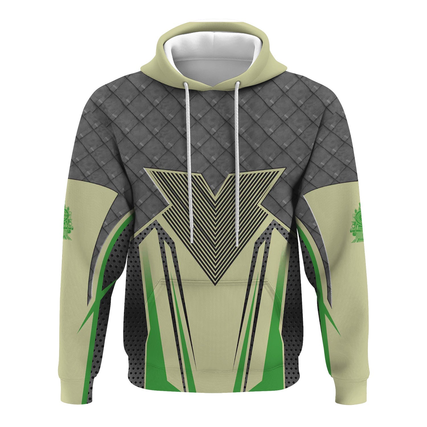 Railspirit Personalized Virginia & Truckee Railroad Hoodie Rugged Steel Vibes Train Zip Up Hoodie All Over Print