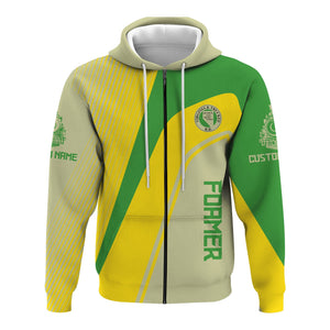 Railspirit Personalized Virginia & Truckee Railroad Hoodie Vibrant Striking Style Zip Up Hoodie For Rail Enthusiasts