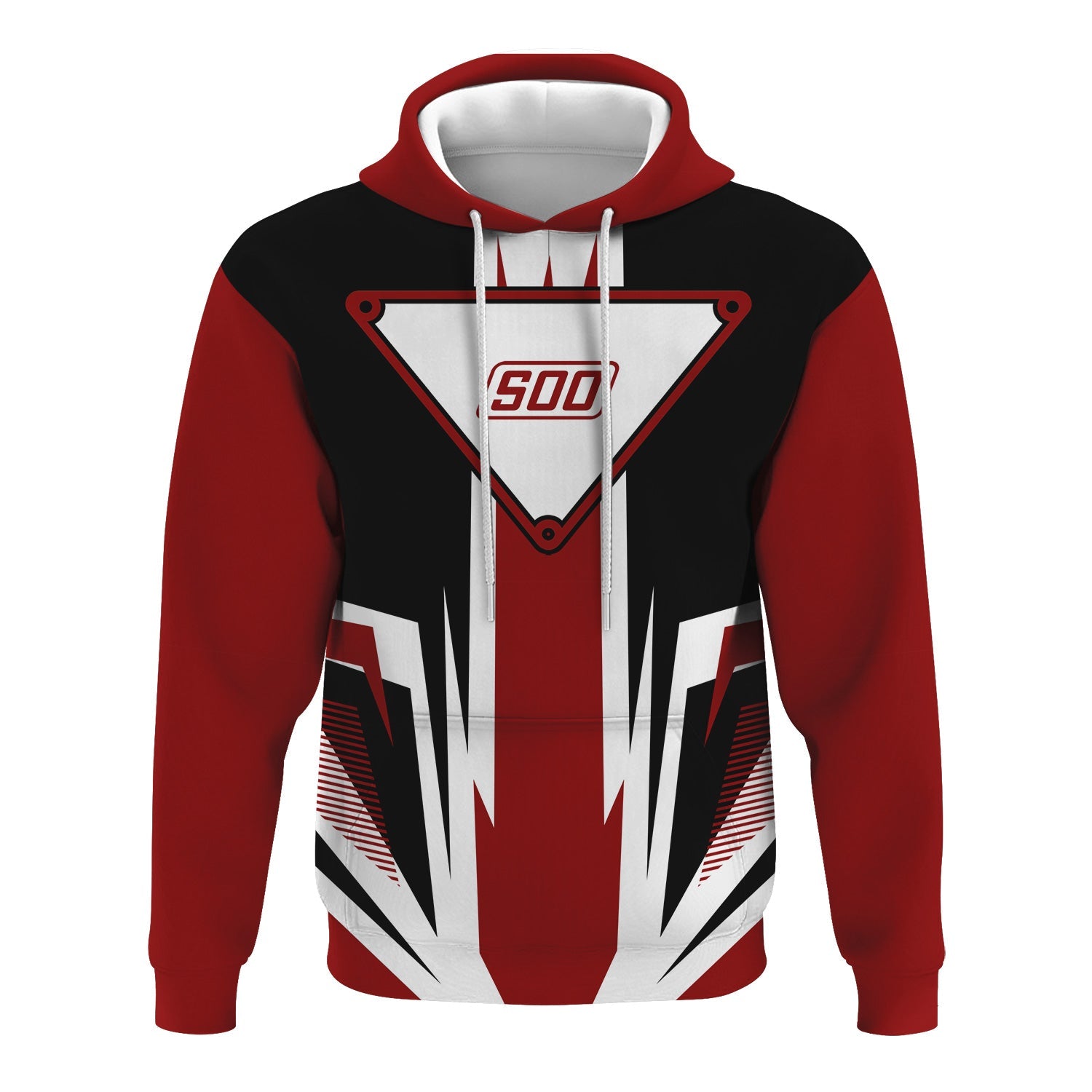 Railspirit Soo Line Railroad Hoodie Bold Graphic Style All Over Printed Zip Up Hoodie