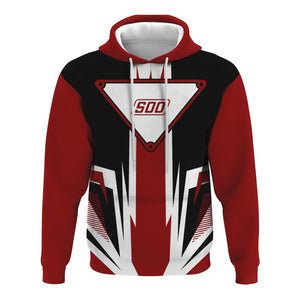 Railspirit Soo Line Railroad Hoodie Bold Graphic Style All Over Printed Zip Up Hoodie
