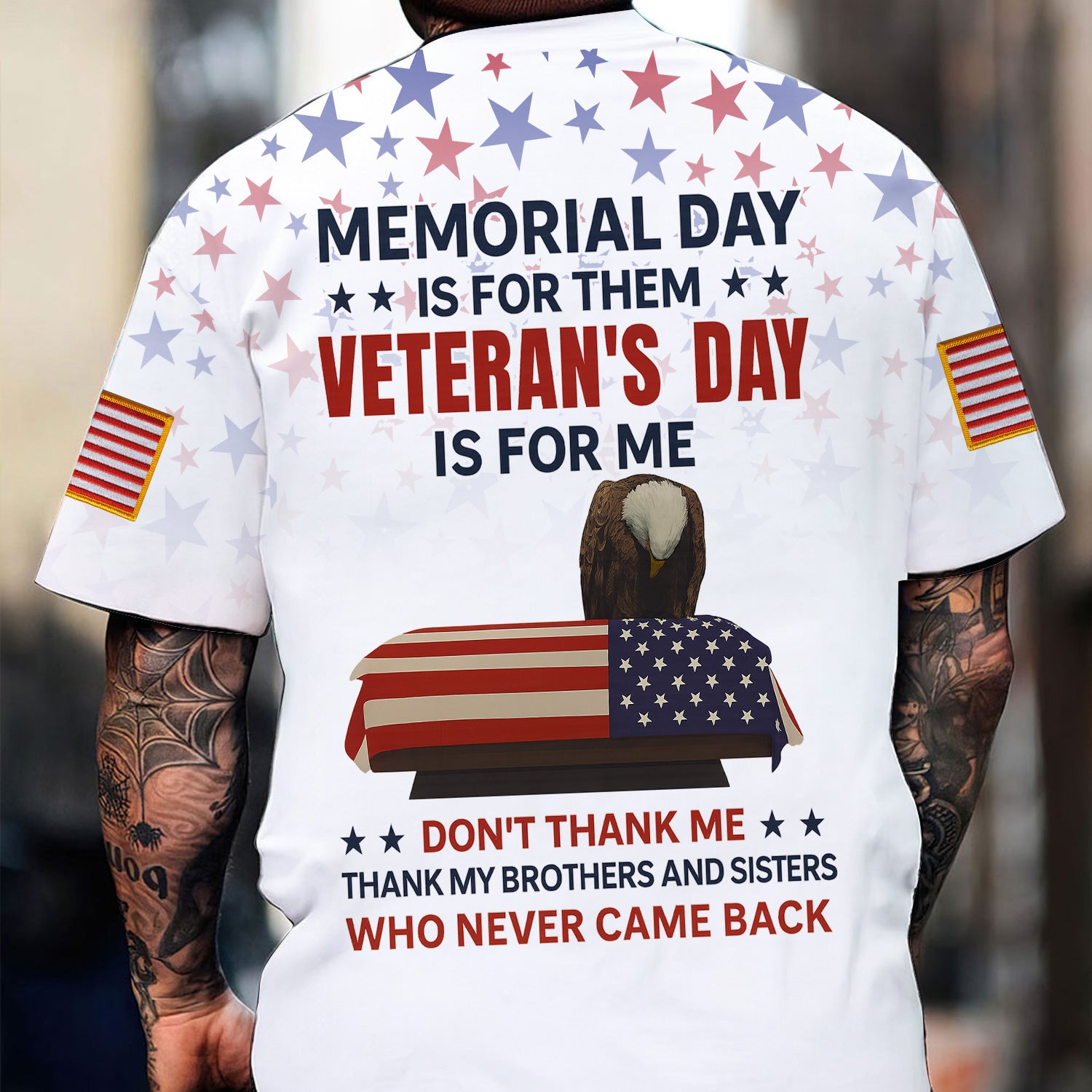 Veteran Memorial Day Shirt, Patriotic American Flag Military Shirt, Veteran’s Day Remembrance Tee, USA Army Gift for Men and Women