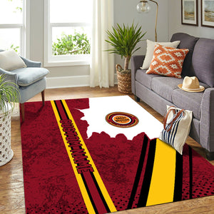 Railspirit Personalized Chicago Great Western Railroad Area Rug Vintage All Over Printed Rug