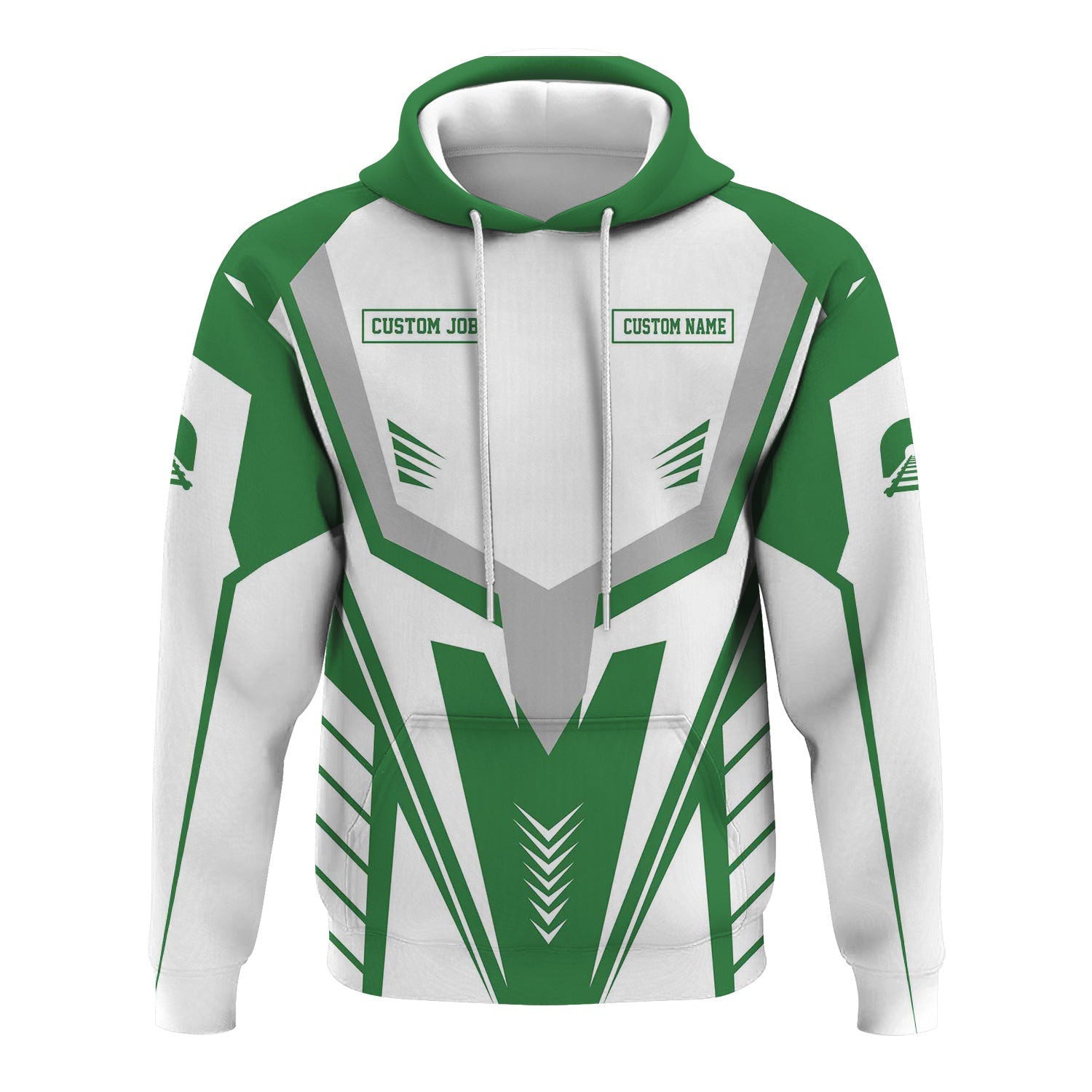 Railspirit Personalized Burlington Northern Railroad Hoodie Workwear-Inspired with Custom Position Train Zip Up Hoodie