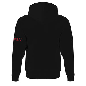 Railspirit Custom Name Chicago Great Western Railroad Hoodie Railroad Crossing Sign Printed Zip Hoodie