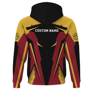 Railspirit Personalized Chicago Great Western Railroad Hoodie Strong Line Style Train Hoodie Gift Idea For Train Lover