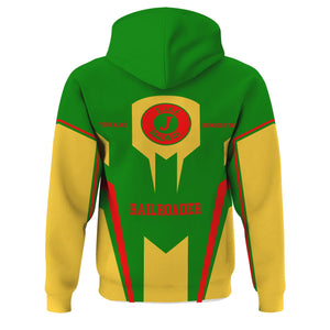 Railspirit Personalized Elgin Joliet And Eastern Railroad Hoodie Custom Year Railroader Zip Up Hoodie Gift Idea For Train Lover