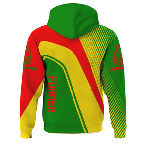 Railspirit Personalized Elgin Joliet And Eastern Railroad Hoodie Vibrant Striking Style Zip Up Hoodie For Rail Enthusiasts