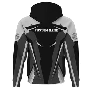 Railspirit Personalized Bessemer And Lake Erie Railroad Hoodie Strong Line Style Train Hoodie Gift Idea For Train Lover