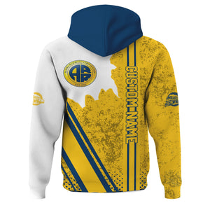 Railspirit Personalized Alaska Railroad Hoodie All Over Printed Unisex Zip Up Hoodie