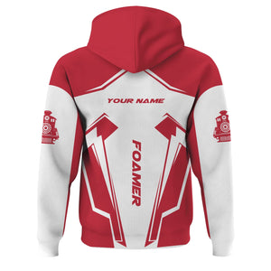 Railspirit Personalized Canadian Pacific Kansas City Hoodie Railway Trainspotter Style CPKC Zip Up Hoodie Gift Idea For Foamers