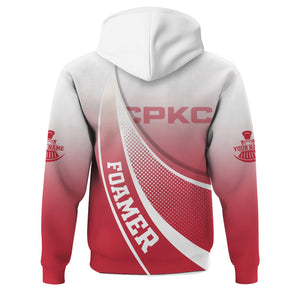 Railspirit Personalized Canadian Pacific Kansas City Hoodie Railway-Themed Style CPKC Zip Up Hoodie Gift Idea For Trainspotter