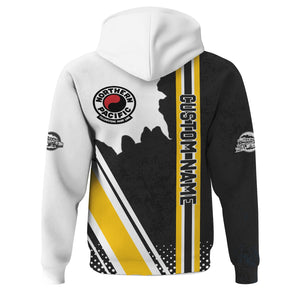 Railspirit Personalized Northern Pacific Railway Hoodie All Over Printed Unisex Zip Up Hoodie